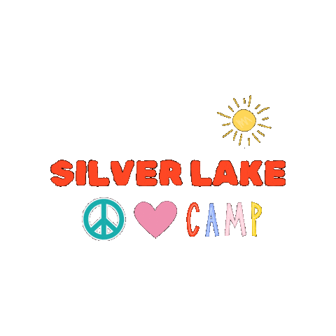 CampChipinaw summer camp summer camp starlight Sticker