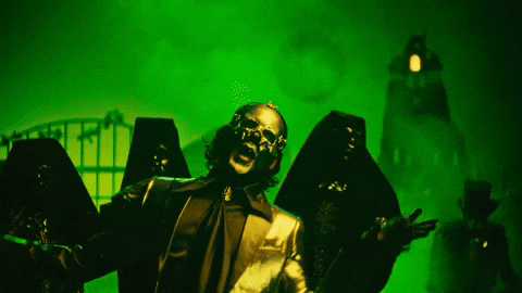 Waving Metal Band GIF by Ghost