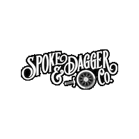 SpokeAndDaggerCo motorcycle spokeanddagger spoke and dagger Sticker