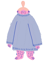 Girl Sweater Sticker
