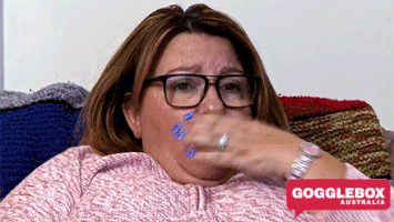 oh no gasp GIF by Gogglebox Australia