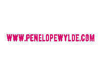 Pink Website Sticker by Penelope Wylde