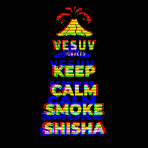 vesuvtobacco_official giphygifmaker smoke calm shisha GIF