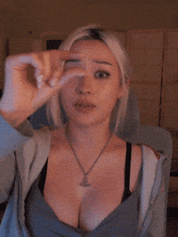 Cute Girl Twitch GIF