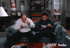 George Costanza Eating GIF by HULU