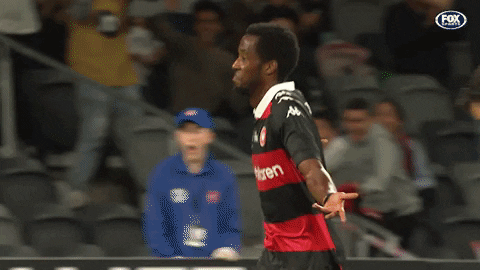 Western Sydney Wanderers Celebration GIF by wswanderersfc