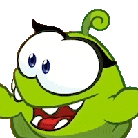 Excited Clap Sticker by Om Nom