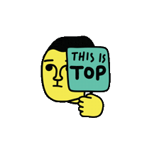 Animation Top Sticker