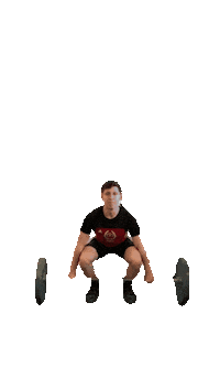 Lifting Jerk Sticker by Weightlifting Holesov