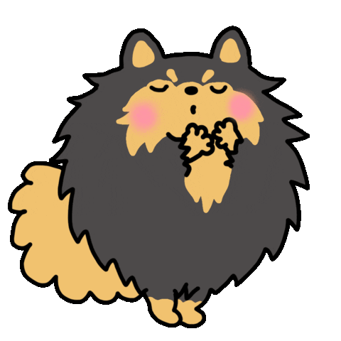 Dog Love Sticker
