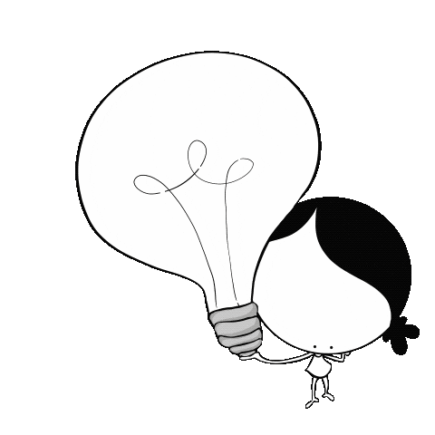 Idea Luz Sticker by Muxotepotolobat