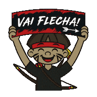 furiaflecha furia flecha volei guarulhos vai flecha flechaneles Sticker