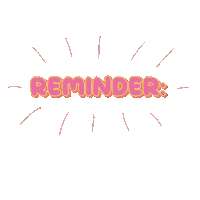 Pink Sticker Sticker