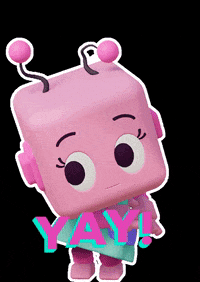 MitzyMakesIt yay winning success girly GIF