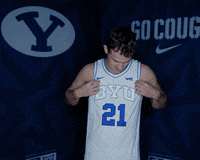 Byu Basketball Sport GIF by BYU Cougars