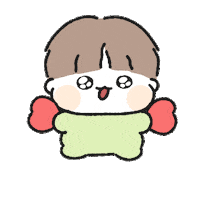 Happy 하트 Sticker