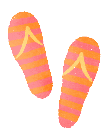 cath_creations summer beach flipflop cathcreations Sticker