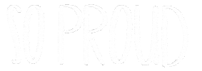Proud Of You Text Sticker
