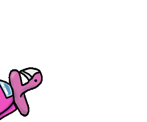 babii-arts giphyupload game jump dive Sticker
