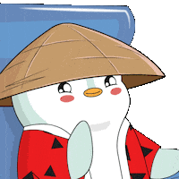 Penguin Yes Sticker by Pudgy Penguins