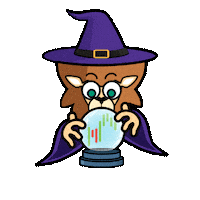 To The Moon Crypto Sticker by Loaded Lions