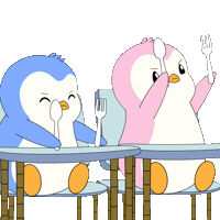 Hungry Feed Me Sticker by Pudgy Penguins