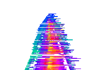 Rainbow 3D Sticker by badblueprints