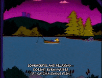 homer simpson boat GIF