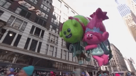 Macys Parade Trolls GIF by The 96th Macy’s Thanksgiving Day Parade