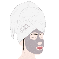 Self Care Haircare Sticker by Leaves and Clouds