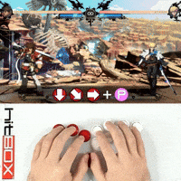 HB - GGST - Sol Badguy - Gun Flame - QCF