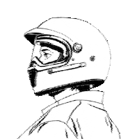 Dithering Space Suit Sticker by Ryan Seslow