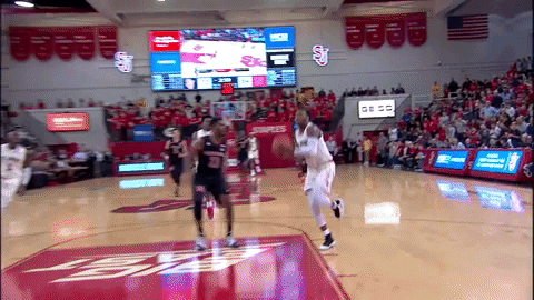 pumped up dunk GIF by BIG EAST Conference