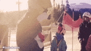 Lofsdalen snow winter hug mountain GIF