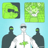 Space Fox GIF by Animation Domination High-Def