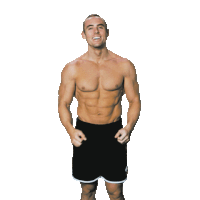 fitness flexing Sticker by Bodybuilding.com