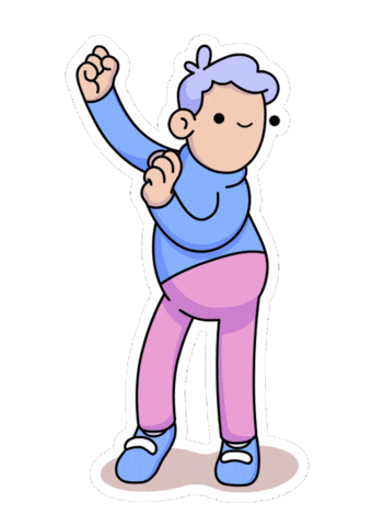 Dance Dancing Sticker by doodles