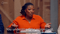 You Understood the Assignment 