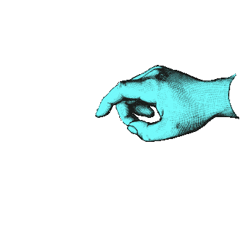 Hand Click Sticker by campionocose