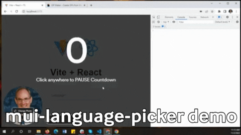 gtrihus giphygifmaker demo component react language GIF