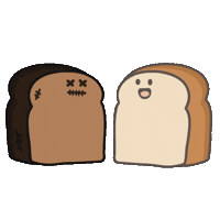 Heart Love Sticker by Tasty Toastys