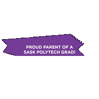Convocation Saskatchewan Sticker by SaskPolytech