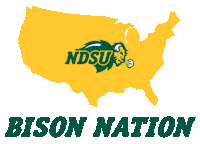 North Dakota State Bison Sticker by NDSU Athletics