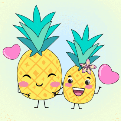 Matching Love GIF by Pineapple Clothing