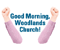 good morning love Sticker by Woodlands Church