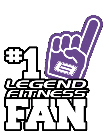 Fan Strength Sticker by Legend Fitness