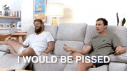 Angry Watching Tv GIF by Gogglebox Australia