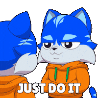 Do It Yes Sticker by Toshithecat