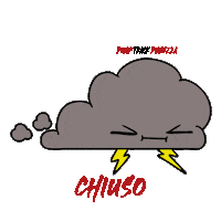 PumpTrackPianezza pump thunderstorm closed bikepark Sticker