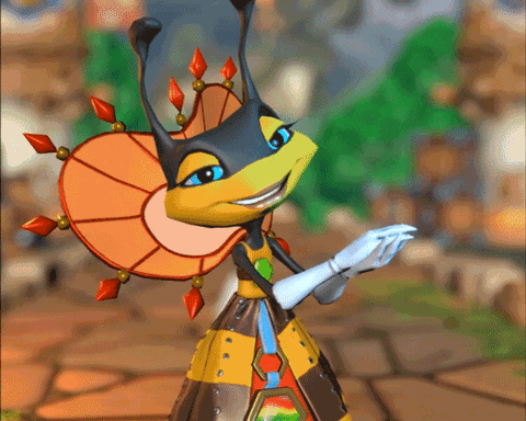 Playtonic_Games giphyupload clap bee bees GIF